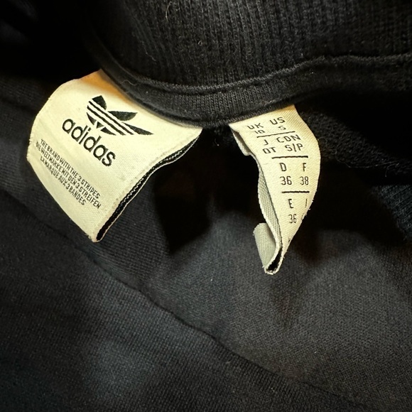 ADIDAS Women’s Navy Blue Knit Crewneck XBYO Sweatshirt Size Small - Picture 7 of 12